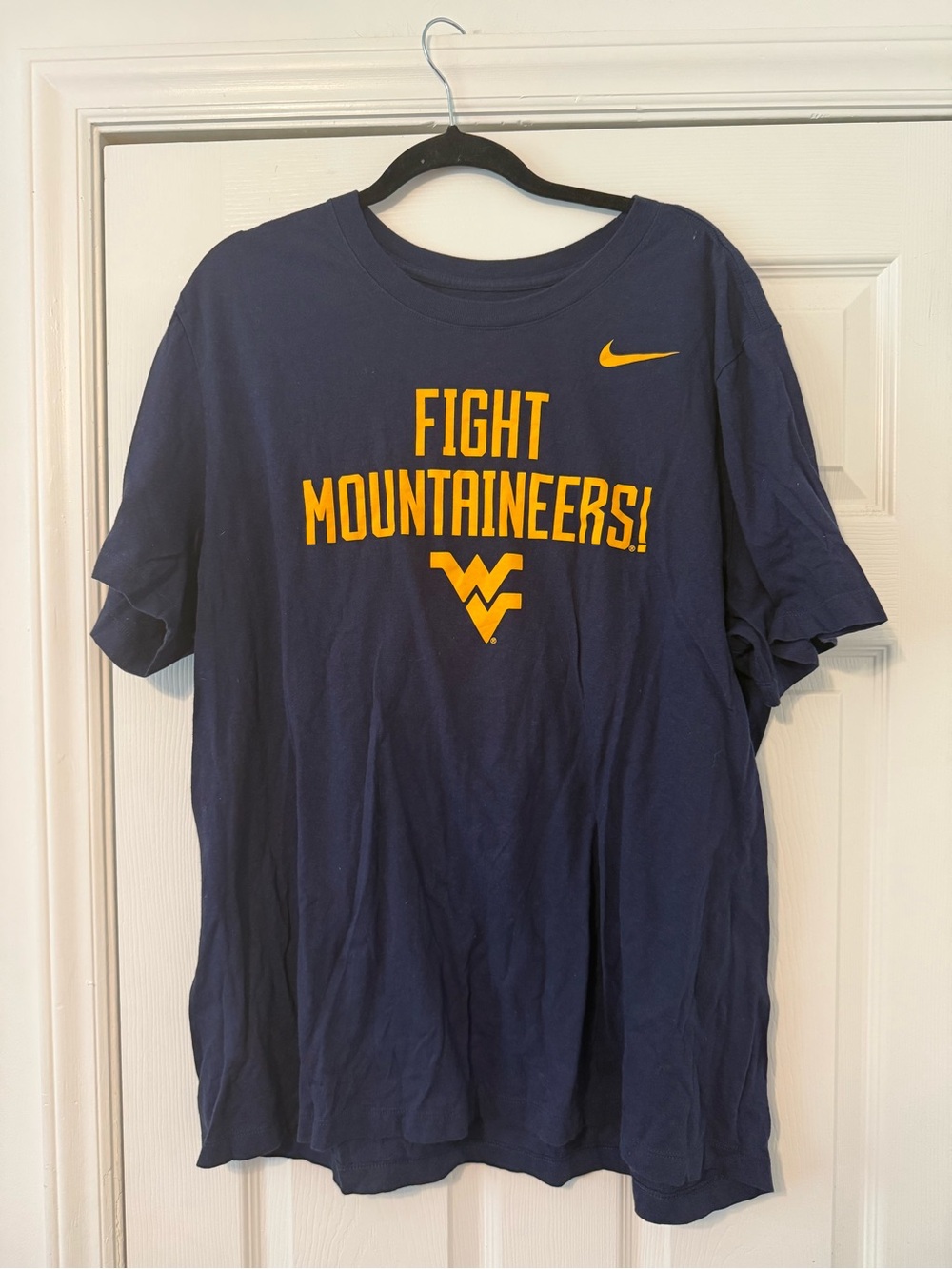 Nike Men's Navy West Virginia Mountaineers T-Shirt